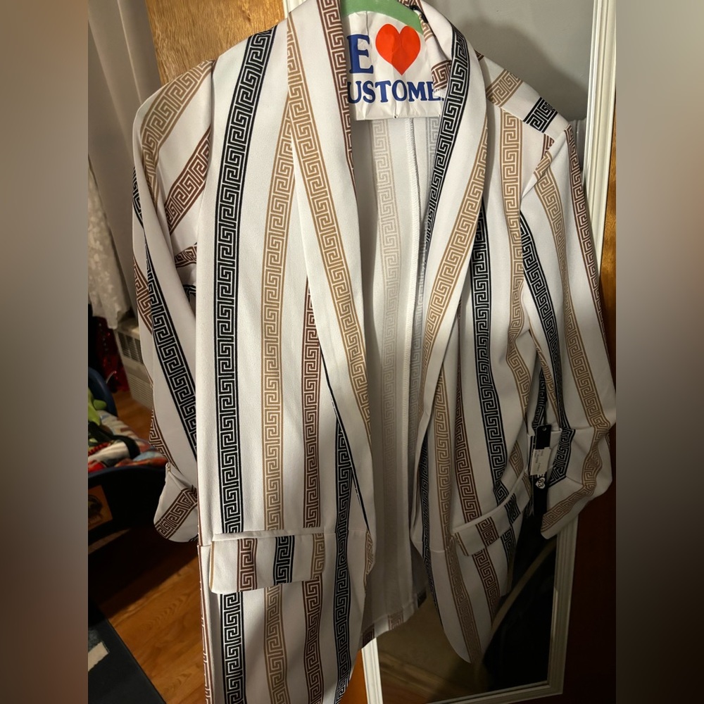 Women’s blazer.